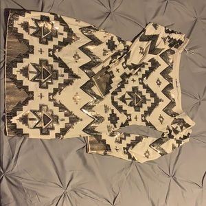 Express white dress Aztec Size:S